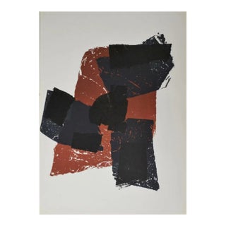 Ubac Original Lithograph Dm02105 Derriere Le Miroir 1958 For Sale