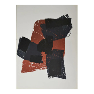 Ubac Original Lithograph Dm02105 Derriere Le Miroir 1958