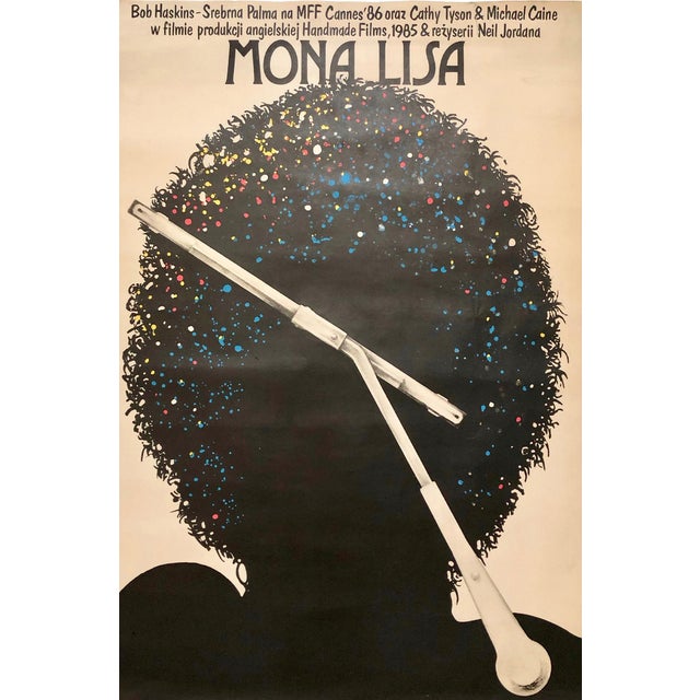 Polish Mona Lisa Movie Poster by Jakub Erol, 1987 For Sale