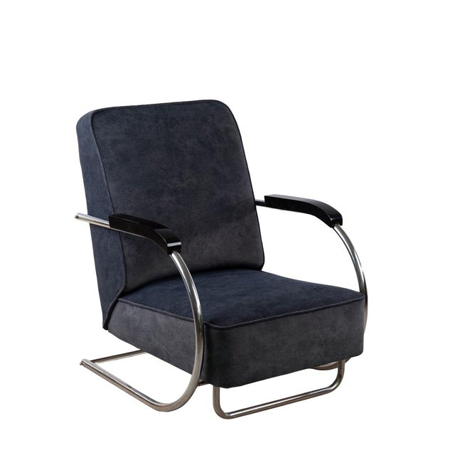 Vintage Bauhaus Chair in Tubular Steel, 1930s For Sale - Image 9 of 9