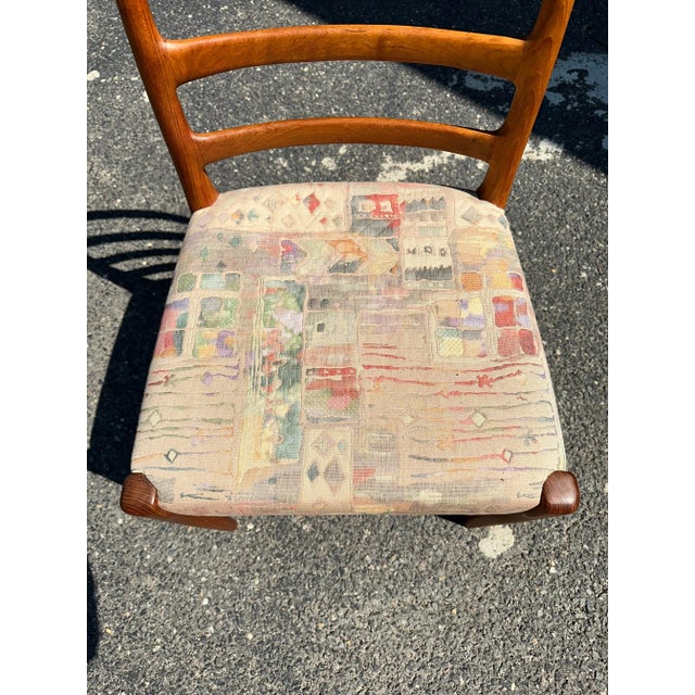 Mid 20th Century Danish Ladder Back Chairs - 10 Pieces For Sale - Image 4 of 7