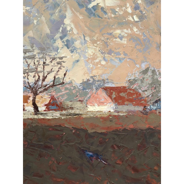 Bertil Wahlberg, Landscape, 1950s, Oil Painting on Panel, Framed For Sale - Image 16 of 18
