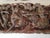 Late Qing Double-Sided Chinese Carved Architectural Beam - Solid Cypress (31"x12") For Sale - Image 9 of 18