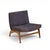 Adrian Pearsall Style Mid Century Walnut Slipper Chairs - Pair For Sale - Image 12 of 12