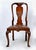 Brown Queen Anne Mahogany Side Chair For Sale - Image 8 of 8