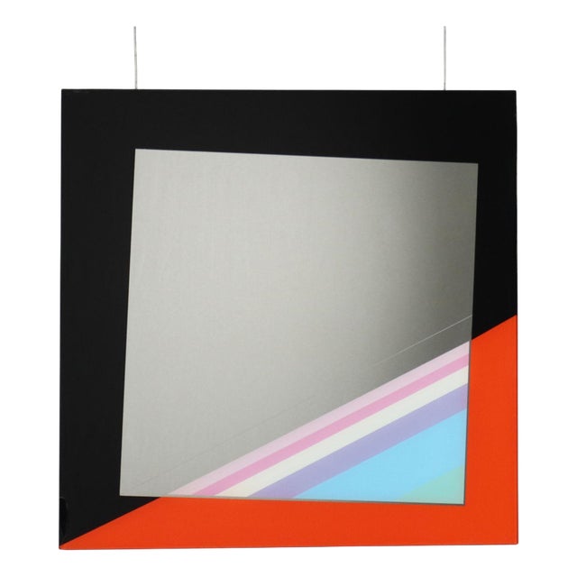 Decorative Mirror by Eugenio Carmi For Sale