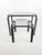 Black Vintage Glass Side Tables, 1980s, Set of 2 For Sale - Image 8 of 11