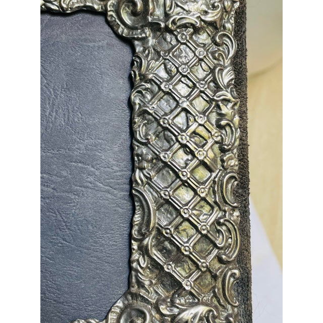 1986 Keyford London Sterling Silver 6"x4" Picture Frame Easel Back For Sale - Image 11 of 12