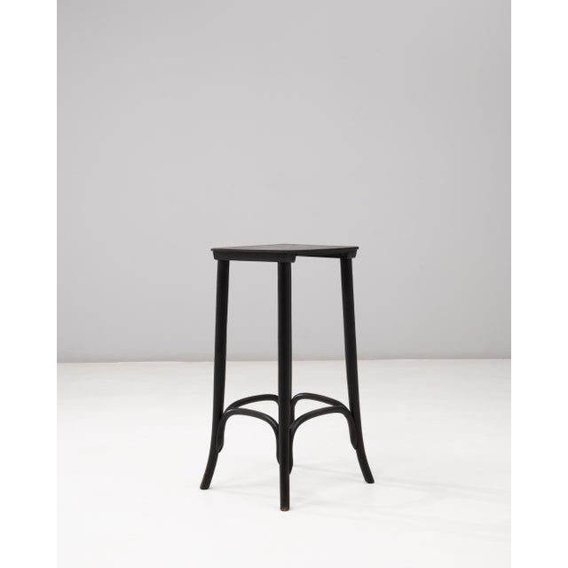 20th Century Austrian Black Bentwood Display Pedestal For Sale - Image 4 of 18