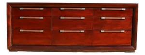 Nine Drawers Dresser by Polo Ralph Lauren Art Deco Style