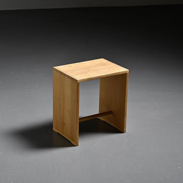 Ulm Stool by Max Bill from Wohnbedarf, 1990s For Sale - Image 12 of 12