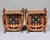 Brown Vintage French Rattan Arm Chairs With New Cushions - Pair For Sale - Image 8 of 12