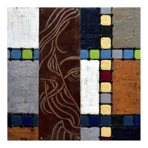 Andrew Francis "Dextra Delores" Abstract Mixed Media 2019