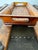 Late 20th Century Vintage British Colonial Platter Woven Bamboo Long Bar Tray 17.5" For Sale - Image 5 of 10