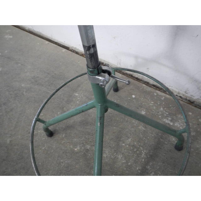 Swivel Stool with Backrest, 1970 For Sale - Image 4 of 10