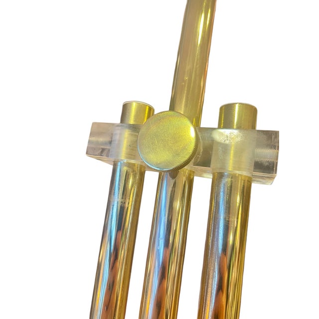 Marble Arch Floor Lamp by Hustadt Leuchten, 1970s For Sale - Image 3 of 7