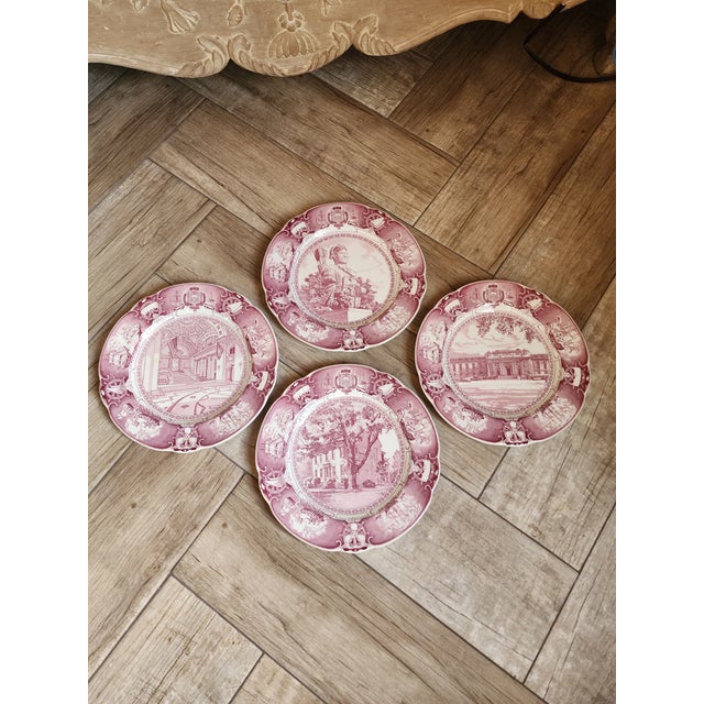 United States Navy Wedgwood Mulberry Plates For Sale - Image 9 of 11