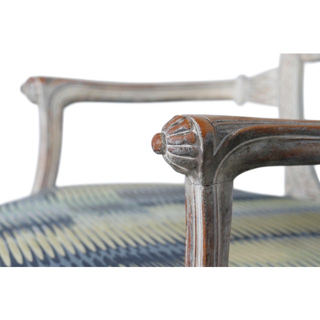 Early 20th Century Early 20th Century Sheraron Style Arm Chair For Sale - Image 5 of 9