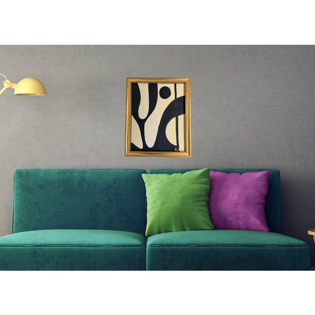 Contemporary Abstract Expressionist Painting by Bryan Boomershine Framed For Sale In Palm Springs - Image 6 of 7