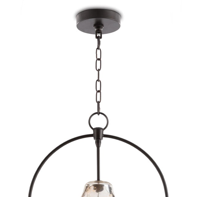 The Emerson Bell Jar Pendant is an updated classic look for modern traditional spaces. The antique mercury glass finish is...