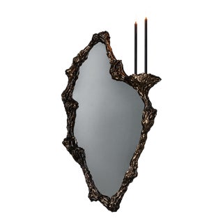 People IV Mirror in Stainless Steel by William Guillon For Sale