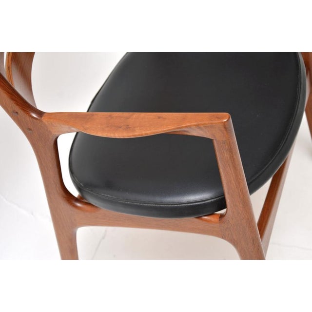 Vintage Danish Teak Carver Desk Chair by Erik Buch, 1960s For Sale - Image 11 of 13