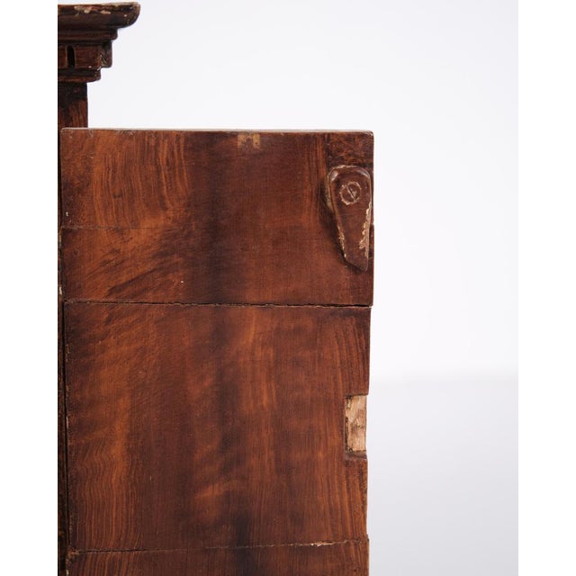 Wood Antique Miniature/Model Furniture in Oak with Hand-Forged Fittings, 1840s For Sale - Image 7 of 13