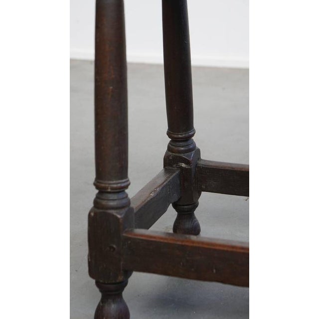 Large Antique English Side Table For Sale - Image 9 of 14