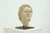 Sculpted Clay Female Bust, 1970s For Sale - Image 6 of 8