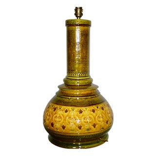 Large Ceramic Lamp by Aldo Londi for Bitossi, 1960 For Sale