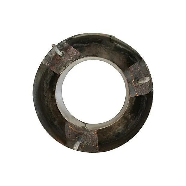 Vintage Stainless Steel Letter O For Sale - Image 4 of 5