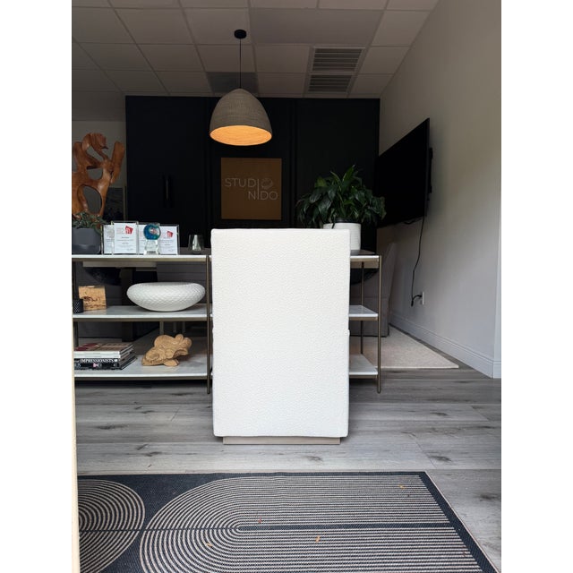 Contemporary Bespoke Modern Armless Dining Chairs For Sale - Image 3 of 6