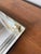 Metal Vintage Glass Mirror and Lucite Vanity Tray For Sale - Image 7 of 12