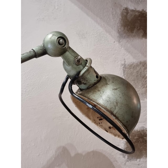 Vintage Industrial French Desk Light, 1950s For Sale - Image 12 of 15