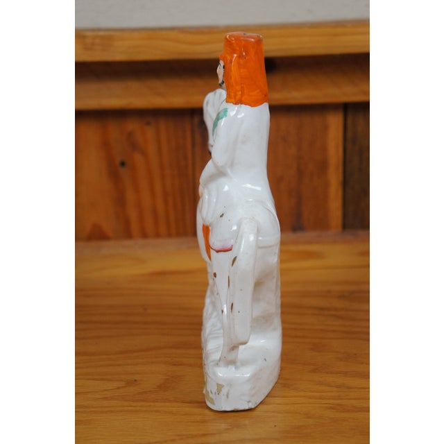 Antique Staffordshire General Sir Henry Havelock Equestrian Horse Figurine For Sale - Image 6 of 12