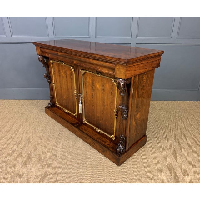 Regency Rosewood Side Cabinet, 1820 For Sale - Image 15 of 18