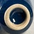 Vintage Chinoiserie Monochrome Blue Glazed Porcelain Teacup – Celadon Interior, Gilded Rim For Sale - Image 9 of 9