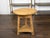 English English 19th Century Pine Cricket Table with Circular Top and Triangular Shelf For Sale - Image 3 of 9