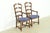 Century Furniture Century Furniture French Country Carved Solid Oak Ladder Back Armchairs, Pair For Sale - Image 4 of 13