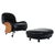 Set of Louisiana Lounge Chair and Ottoman by Vico Magistretti for De Padova For Sale - Image 11 of 11