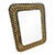 Vintage Gold-Tone Rope Picture Frame For Sale