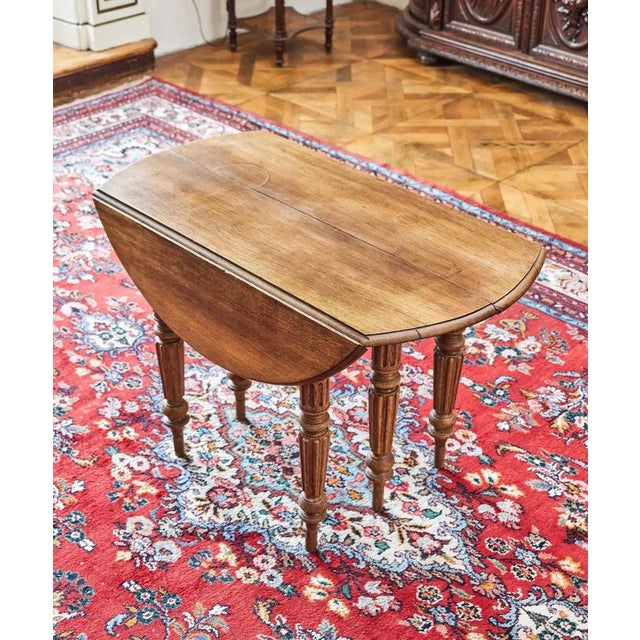 Extendable Table in Oak with Gate Legs For Sale - Image 6 of 15
