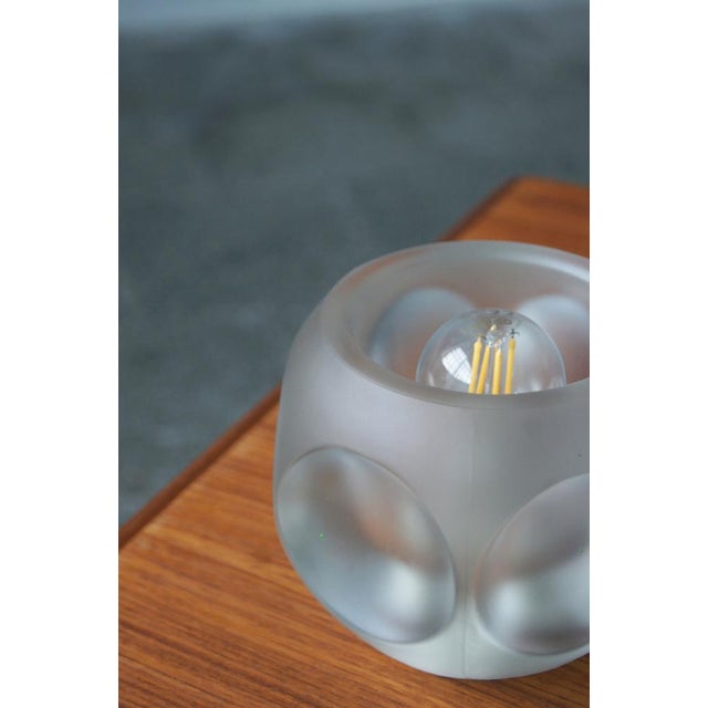 Mid-Century Modern Ice Cube Table Lamp from Peill & Putzler, 1970s For Sale - Image 3 of 10