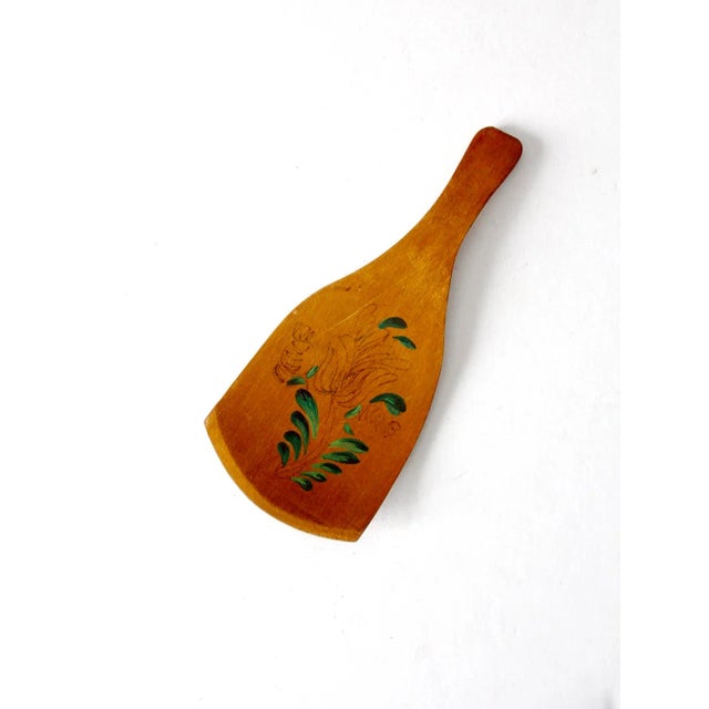 Farmhouse Antique Primitive Butter Spatula For Sale - Image 3 of 9
