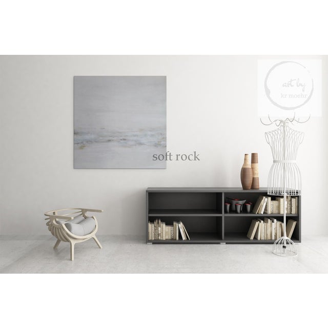 Large Neutral Modern Abstract Landscape Print For Sale - Image 4 of 6