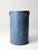 Blue Antique Metal Flour Bin For Sale - Image 8 of 13
