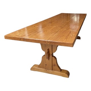 Vintage Monastery Farmhouse Table, 1995 For Sale