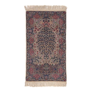 Vintage Chinese Kerman Tree of Life Rug, 02'00 X 03'06 For Sale