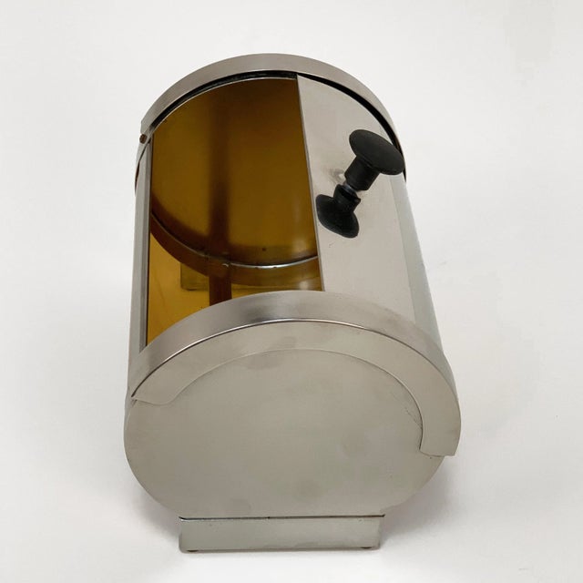 Italian Steel and Plastic Box, 1970s For Sale - Image 6 of 9