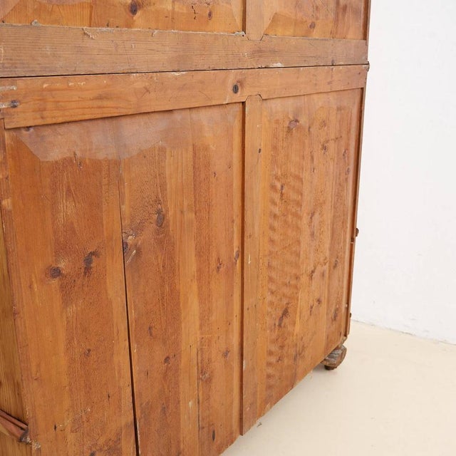 Antique Wooden Cabinet, 1800s For Sale - Image 12 of 13